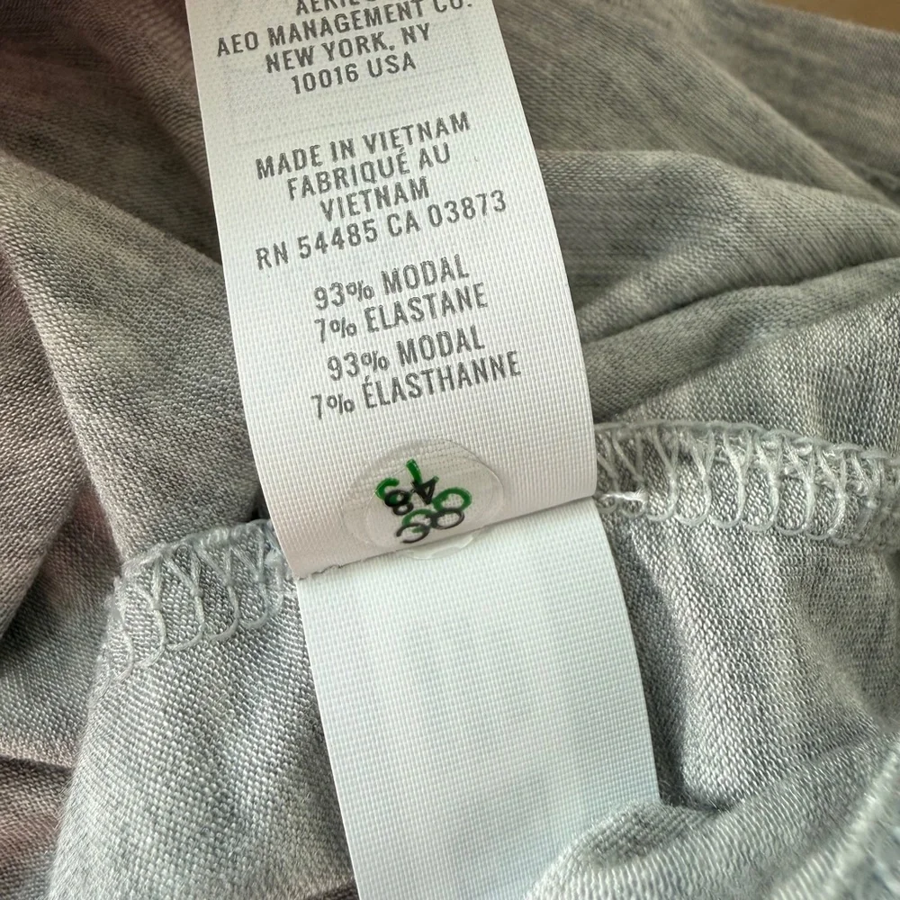 Aerie Sweat Sesh Long Sleeve Cropped Tee NWOT : Medium